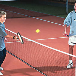 Kinder-Tennisnetze mit Pfosten