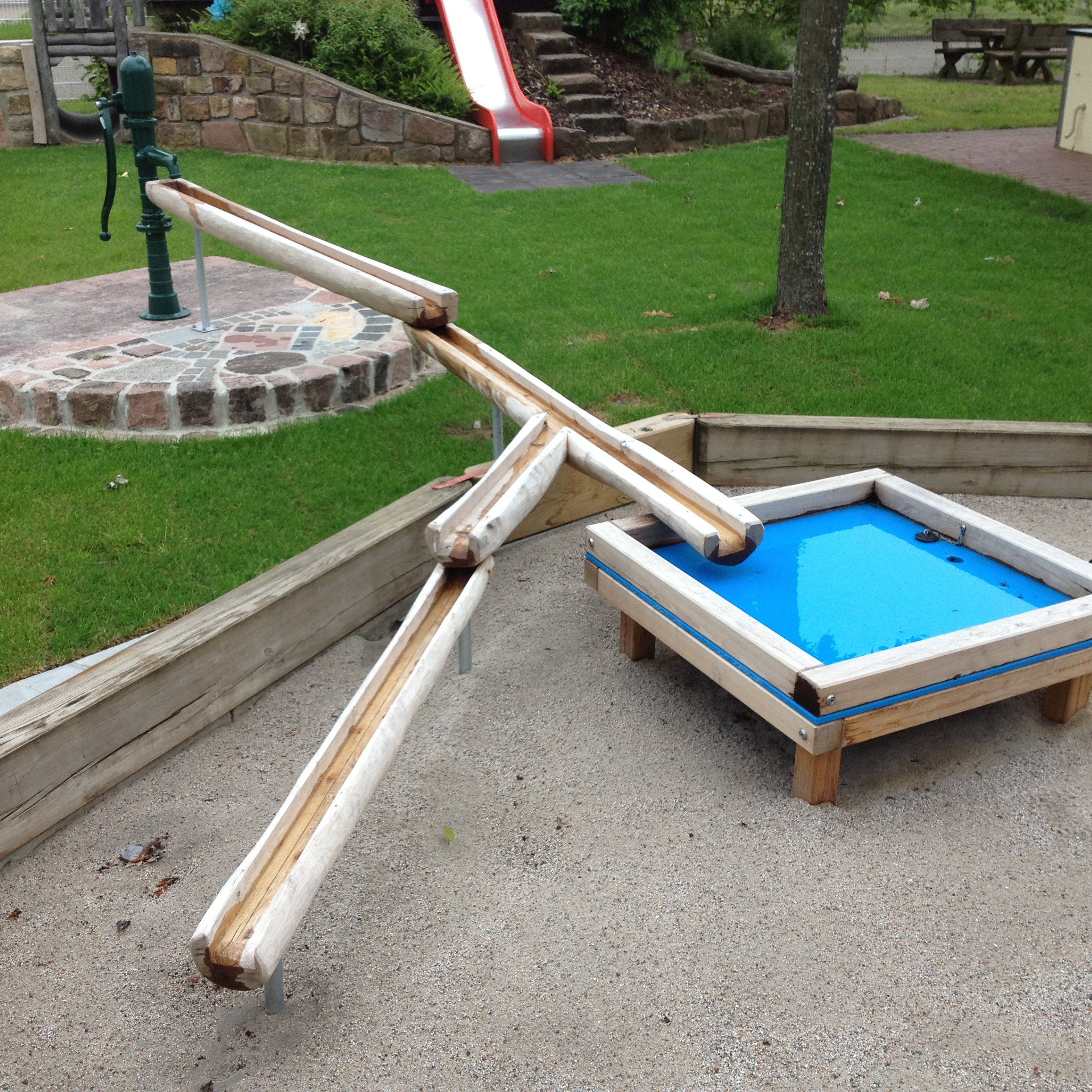 Wasserrinnen / Wasserspielanlage Kombi4