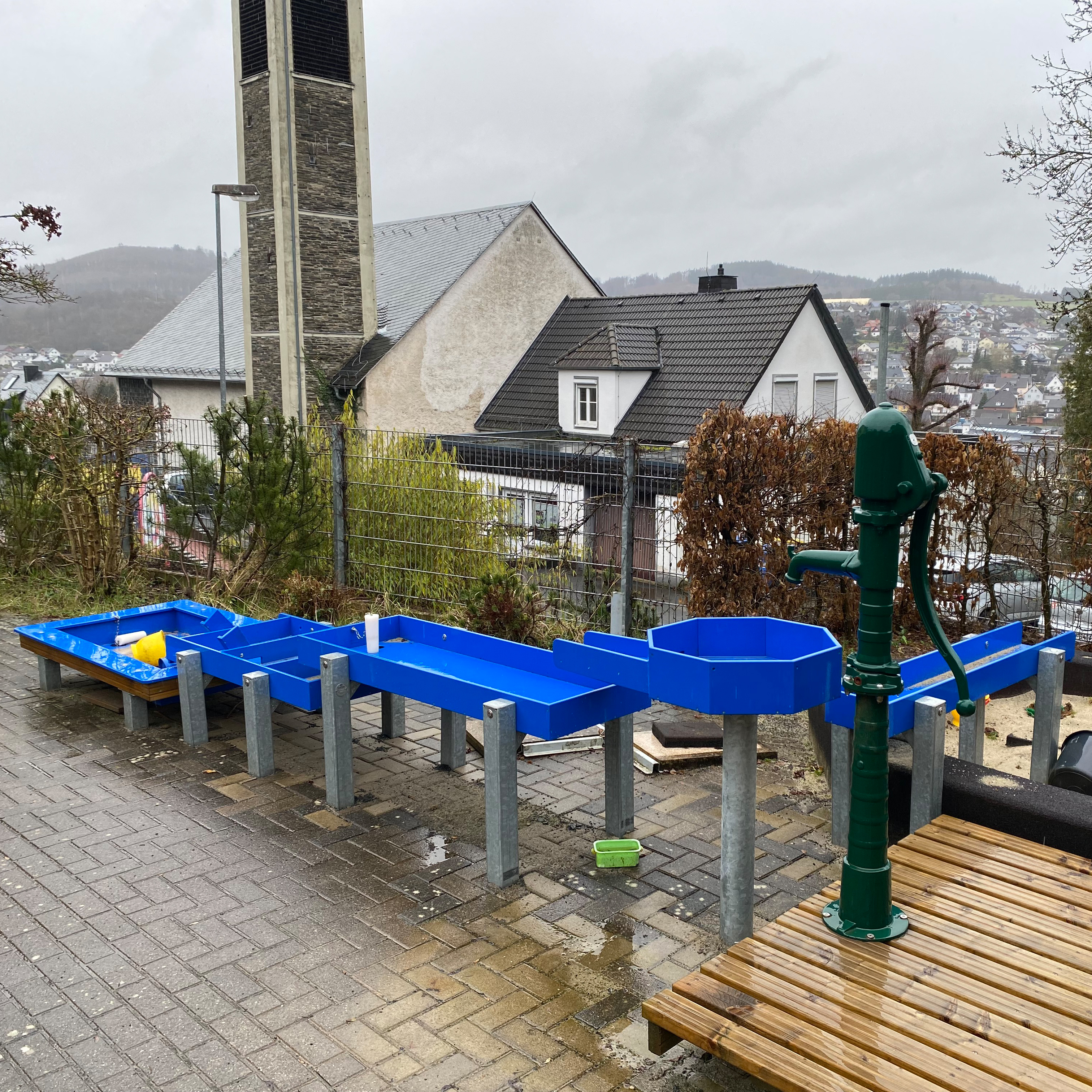 Wasserspielanlage Neptun