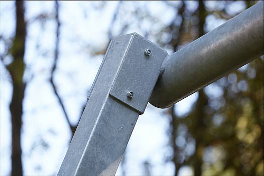 Seilbahn mit Startrampe