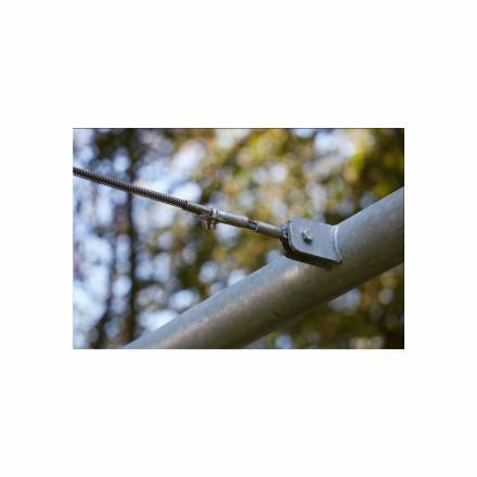 Seilbahn-Metall fr angefllten Erdhgel