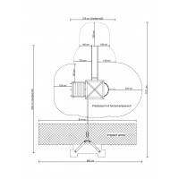Breuna Holz inkl. Pfostenschuhe