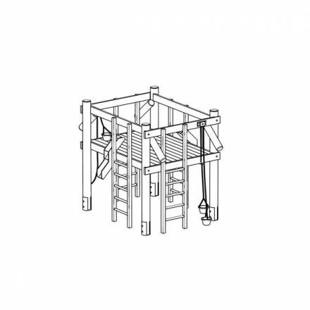 Ulm PH=150cm, inkl. Pfostenschuhe