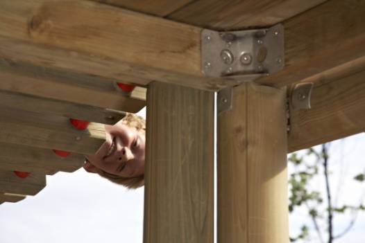 Spielanlage Saarbrcker Kreisel Holz