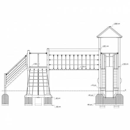 Bad Driburg Ferrum-PE PH= 150cm