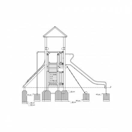 Bad Driburg Ferrum-PE PH= 150cm