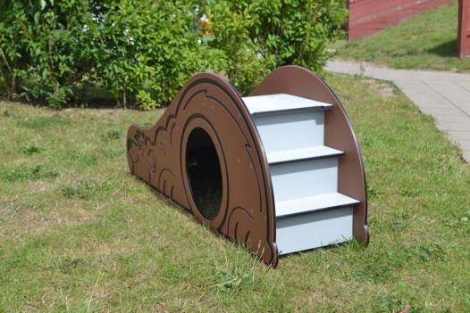 Braunbr Kleinkinderrutsche