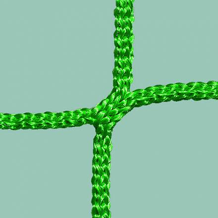 Minitornetz aus Polypropylen, hochfest (1 Paar), ca. 2,3 mm stark / Maschenform/-weite quadratisch 100 mm, fr Tore 1,80 x 1,20 m