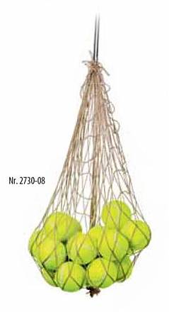 Ball-Tragenetz, engmaschig, fr 30 Schlagblle (Pack  10 Stck), hanffarben