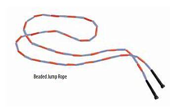 Beaded Jump Rope/Perlenschnur-Springseil, 3 m lang