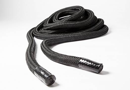 Battle Rope, ca. 32 mm stark, 10 m lang, schwarz