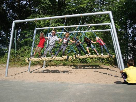 Super-Tampen-Swinger Mini 4-Sitzer, einfach