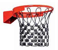 Basketball-Netz aus Herkulesseil, ca. 5 mm stark, schnitt- und reifest