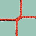 Fuballtornetze (1 Paar) aus Polypropylen, ca. 4 mm Maschenstellung quadratisch, 120 mm