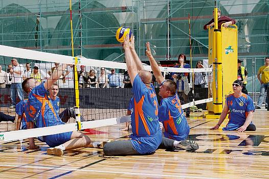 Sitz-Volleyballnetz, Gre: 0,80 x 6,50 m