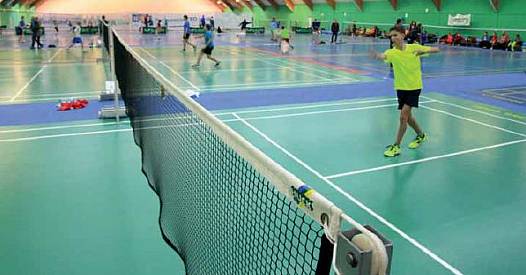 Badminton-Netzgarnitur Perfect, 1,8 mm stark