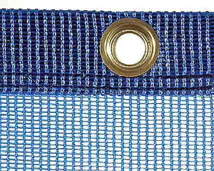 Torschu-bungswand aus PE-Gewirke, ca. 200 g/qm