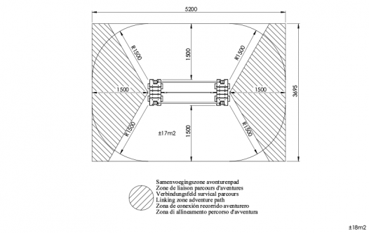 Affenbrcke, Abenteuerpfad Kleinkinder