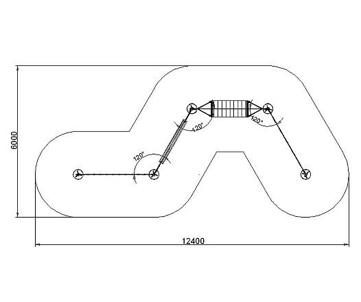 Kletternetz, Adventure Parcours