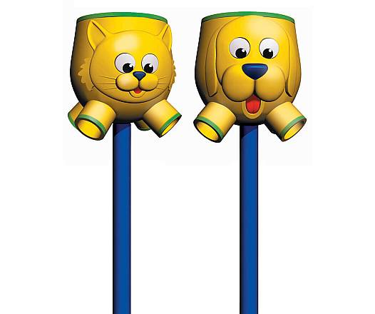 Ballfnger zum Einbetonieren oder freistehend