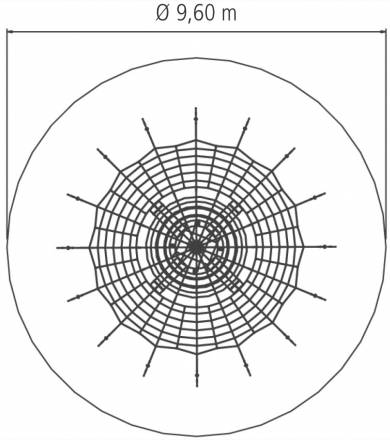 Cheops-Pyramide Midi Kletterpyramide
