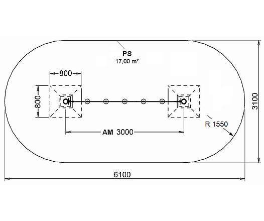 Kletterspiel Kleine Teller, Fun-Parcours