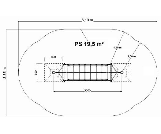 Netzbrcke, Fun-Parcours