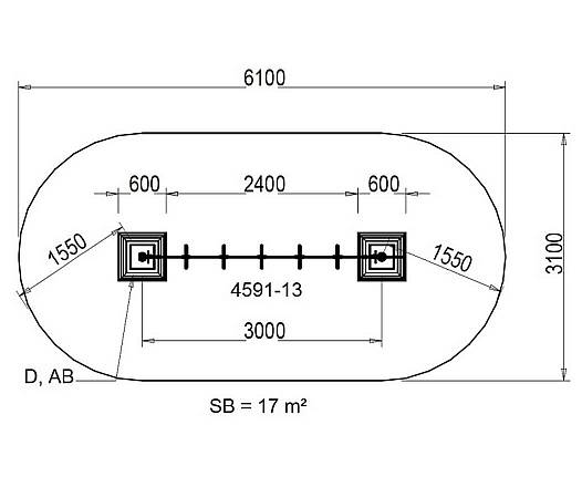 Halteringe, Seilparcours-Haiger