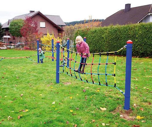 Kletternetz, Seilparcours-Haiger
