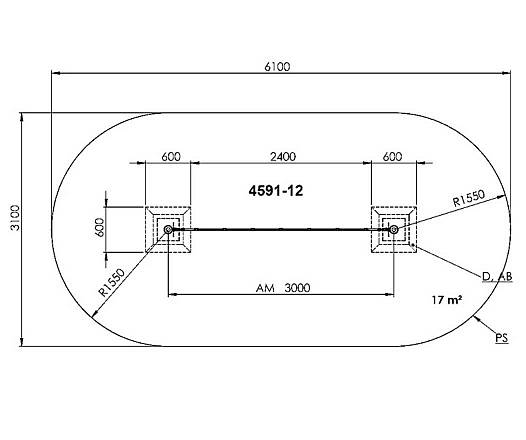 Klettersprossen, Seilparcours-Haiger