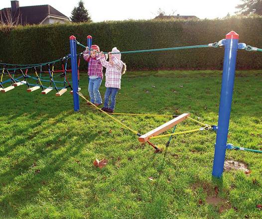 Spagatseil, Seilparcours-Haiger