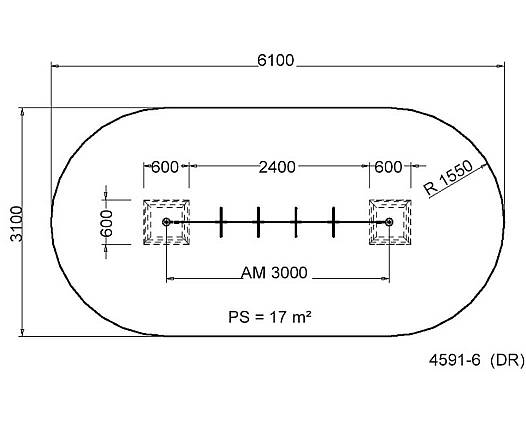 Strickleitersprossen, Seilparcours-Haiger
