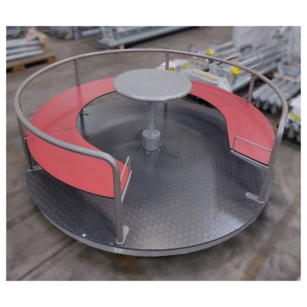 Tivoli-Karussell, verzinkt