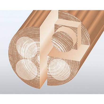 Einfachschaukel fr Erwachsene Holz/Metall AH 3,00 m
