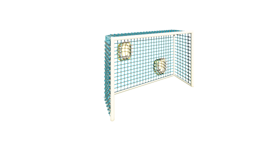 Bolzplatz-Tor „Goalie“, MW 13 x 13 cm