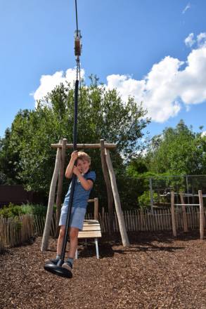 Seilbahn Robinie mit 2 Plattformen