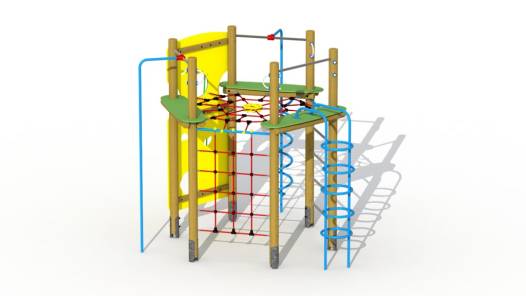 Adlernest mit Rohrtreppe