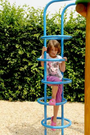 Adlernest mit Rohrtreppe