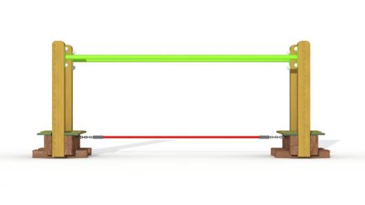 Affenbrcke, Abenteuerpfad Kleinkinder