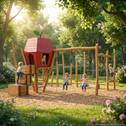 Spielanlage Apfel