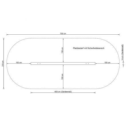 Balancierbalken Rund- oder Kantholz