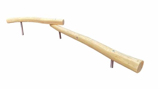 Balancierbalken DUO, Robinie, ca. 200 und 300 cm lang