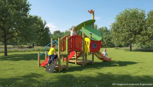 Der Wolf und die sieben Gei�lein mit Bogenbr�cke