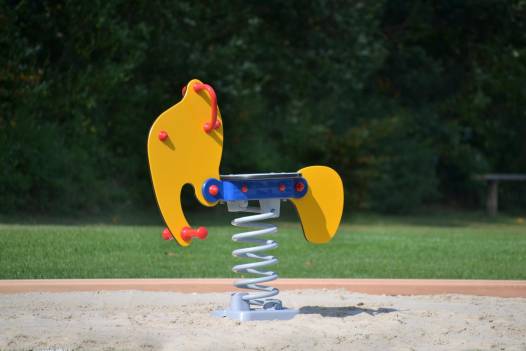 Federtier gelber Elefant