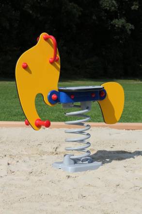 Federtier gelber Elefant