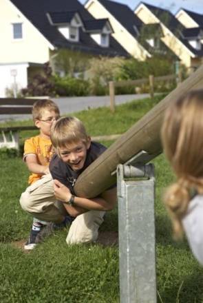 Holzwippe Viersitzig