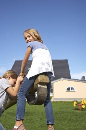 Holzwippe Viersitzig