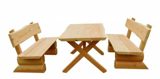 Kinder-Garnitur, Kindergarten-Garnitur oder Bank einzeln oder Tisch einzeln