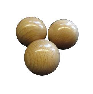 Holzkugeln, 3er Set fr Original Konstruktionswasserspiel Viadukt
