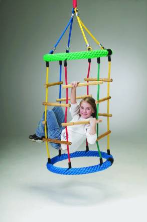 Kletter-Kamin mit Bodenanker